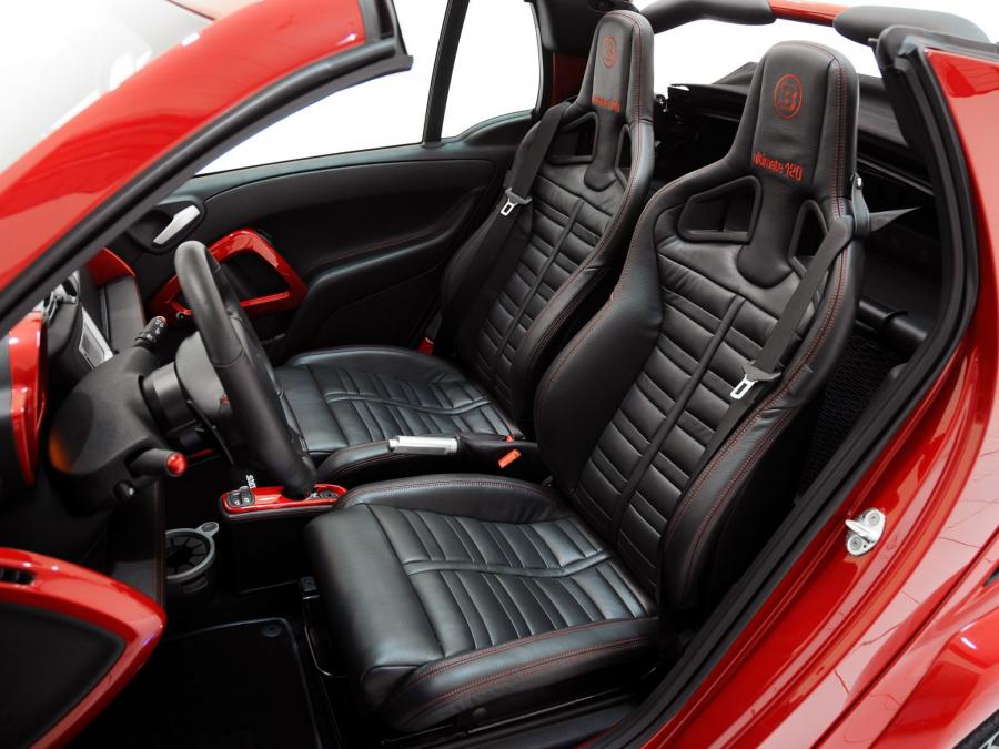 Интерьер Smart ForTwo Ultimate 120 by Brabus 2012 года  (фото 4 из 13)